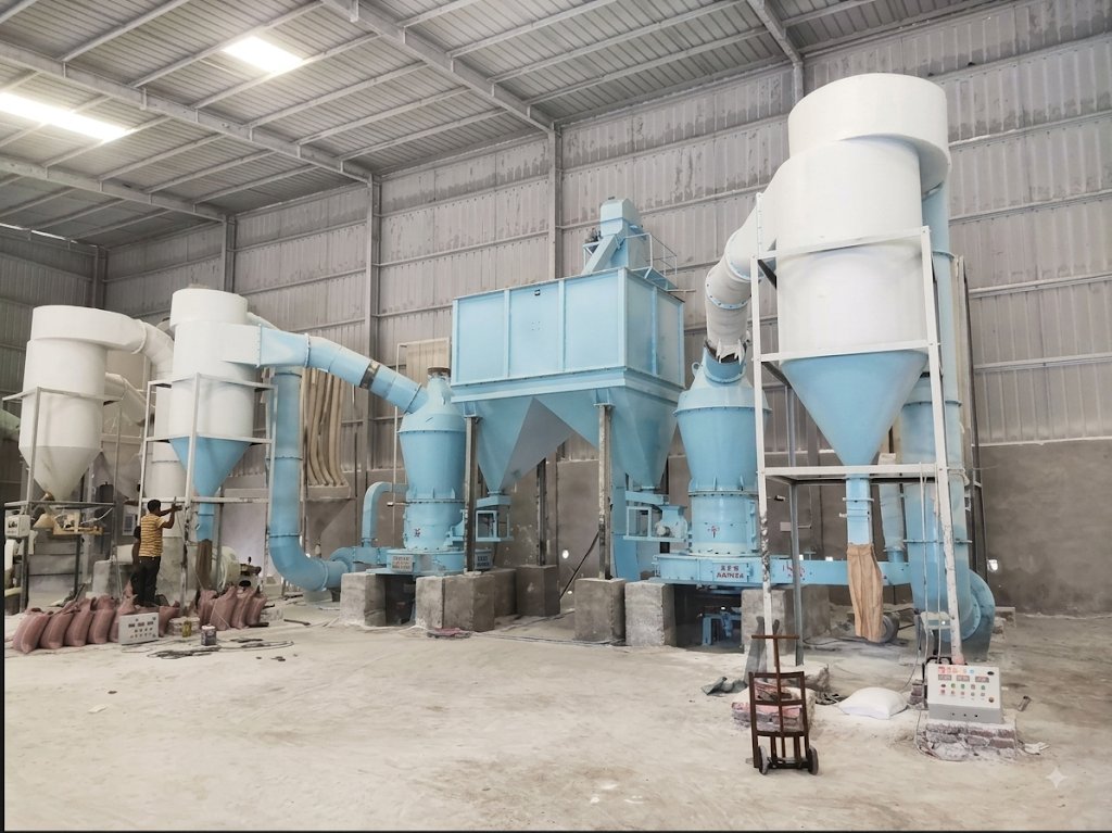 Raymond mill grinding system ready for dispatch